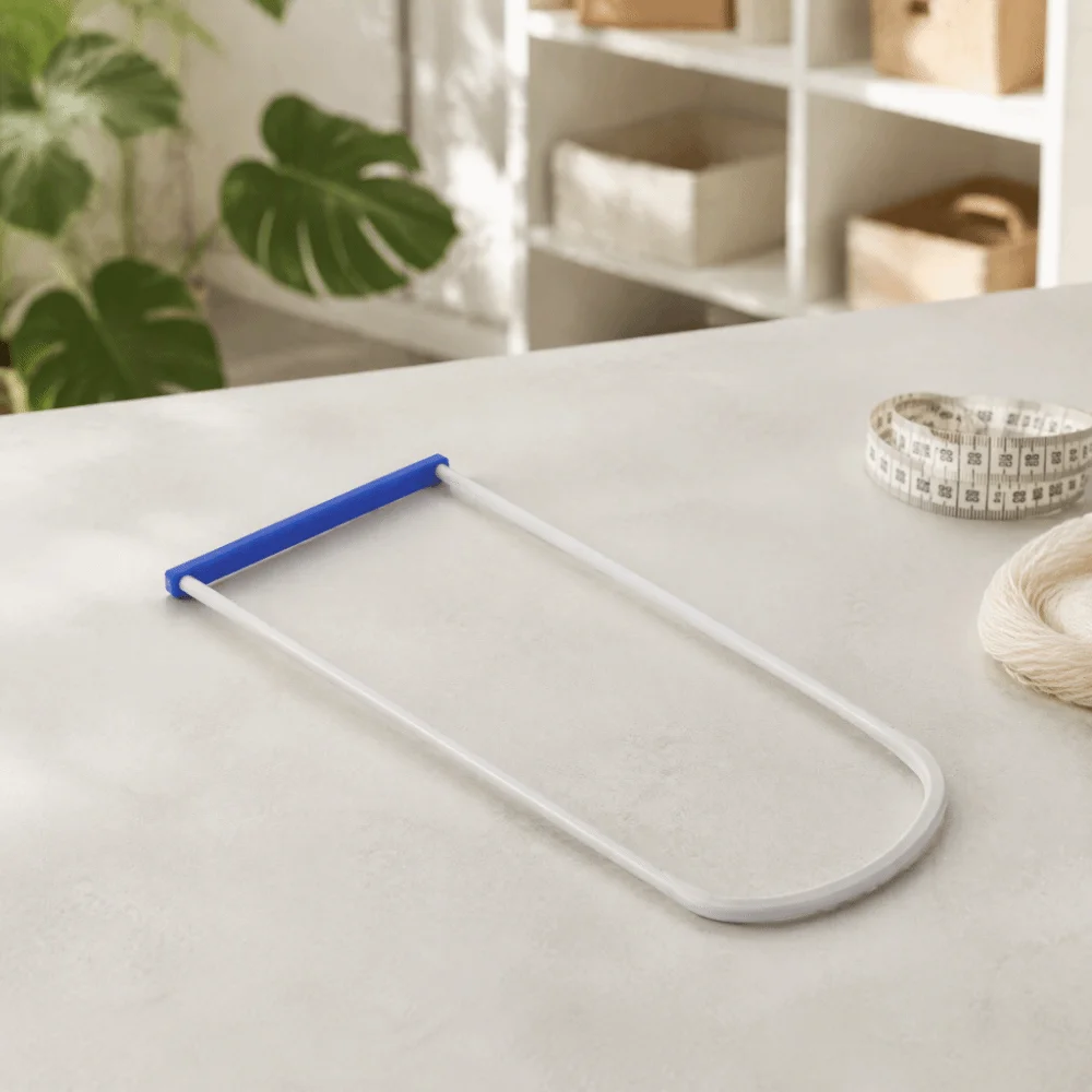 Stainless Steel Knitting Fork Device U Shape Design Slip Resistant U Shape Knitting Tool Stainless Steel Needles