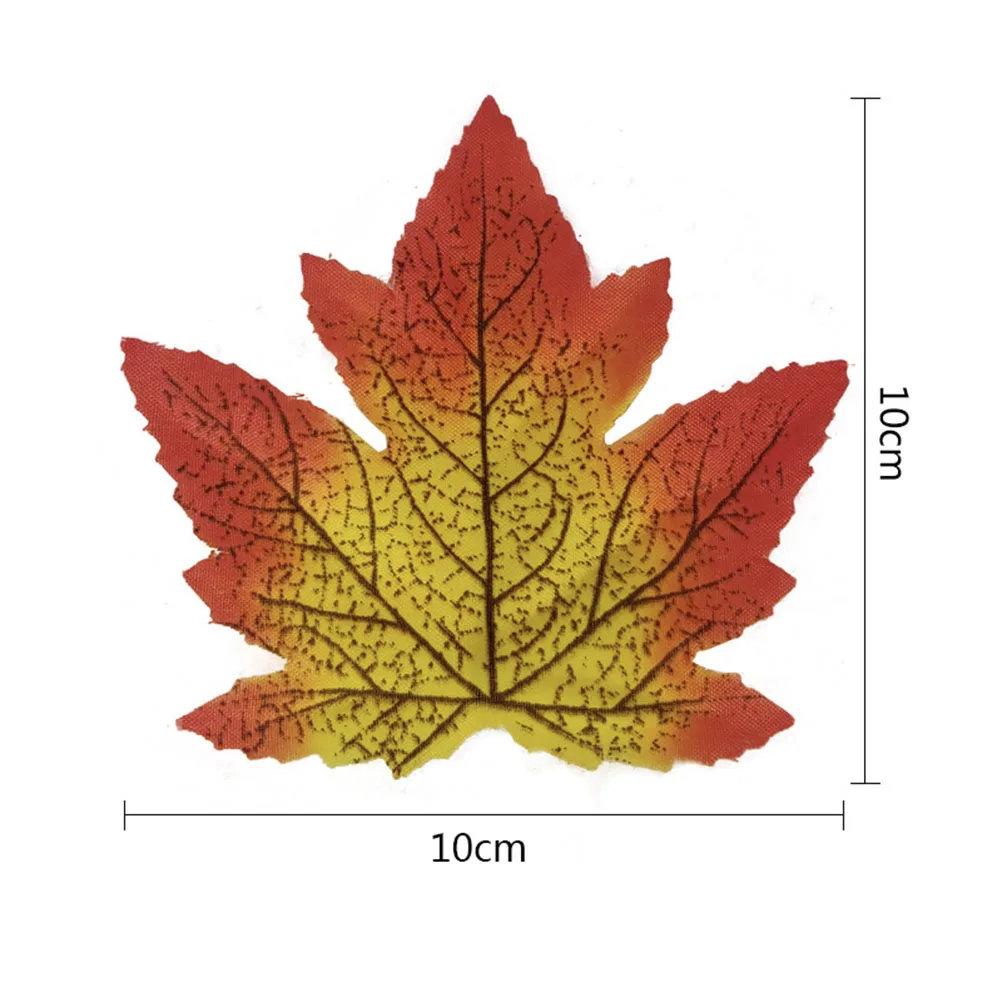 

2 Packs Decor Plant Decoration Fake Maple Leaf Fall Theme Faux Artificial Leaves Plant Party SuppliesHome nament