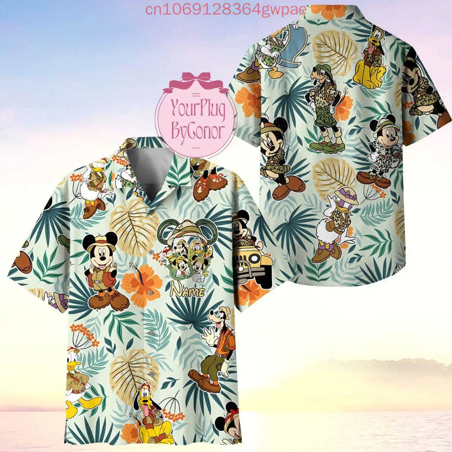 Disney Mickey And Friends Cruise Hawaiian Shirt Pirates Of The Caribbean Mickey Button Shirt Mickey Pirate Kids Shirt Tops