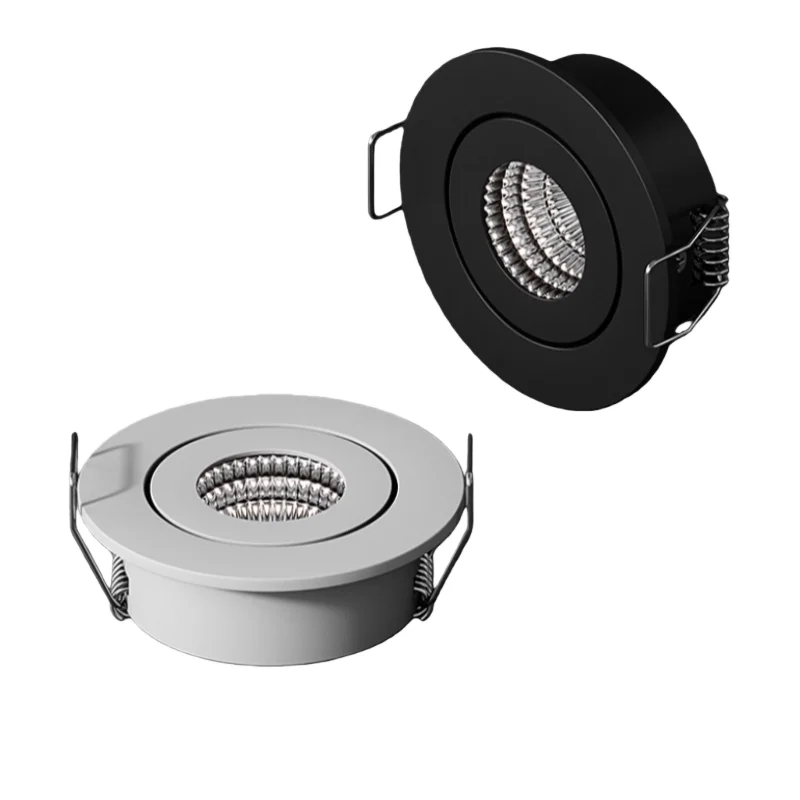 

10 шт. мини-светодиодный потолочный светильник с регулируемой яркостью, потолочный точечный светильник 3 Вт, 5 Вт, ультратонкие точечные светильники AC85-230V, встраиваемые светильники, внутреннее освещение