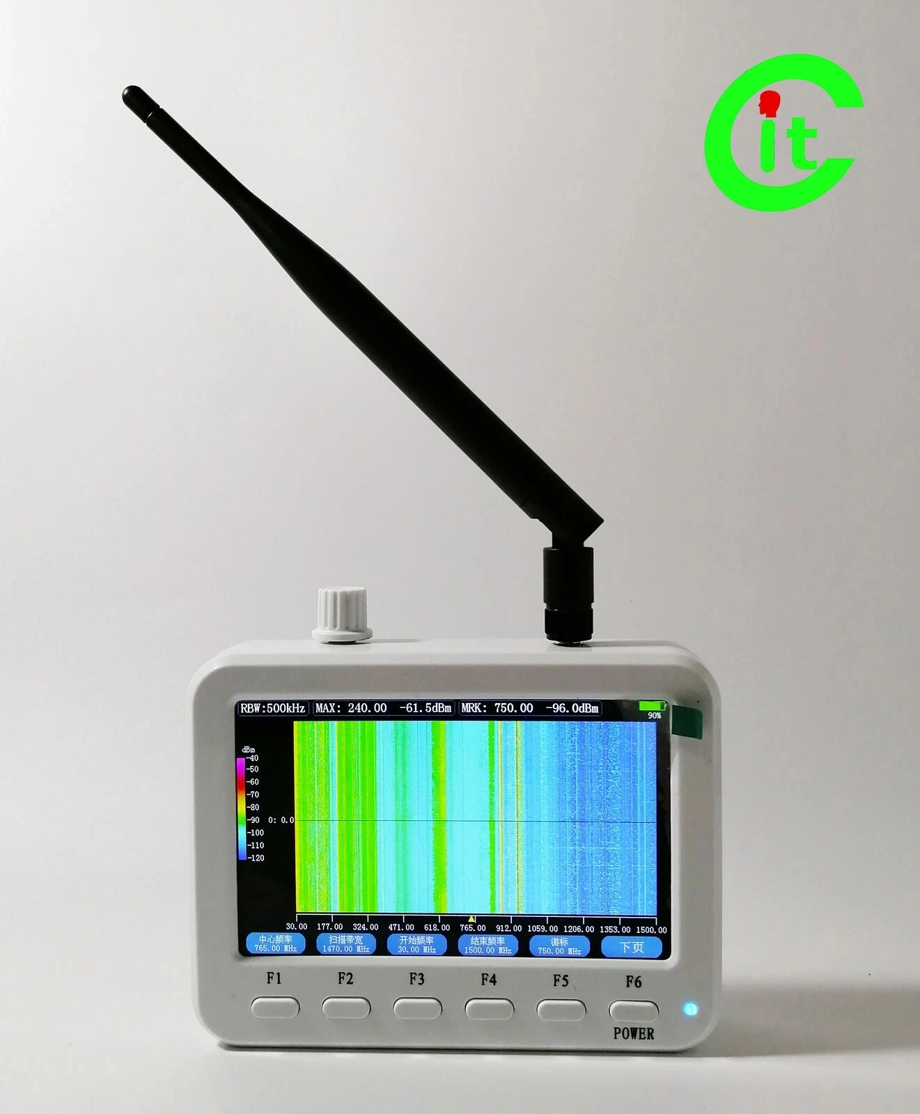 XT-127-AT 2700MHz Spectrum Analyzer Signal Frequency Meter Measuring Instrument 2.7G