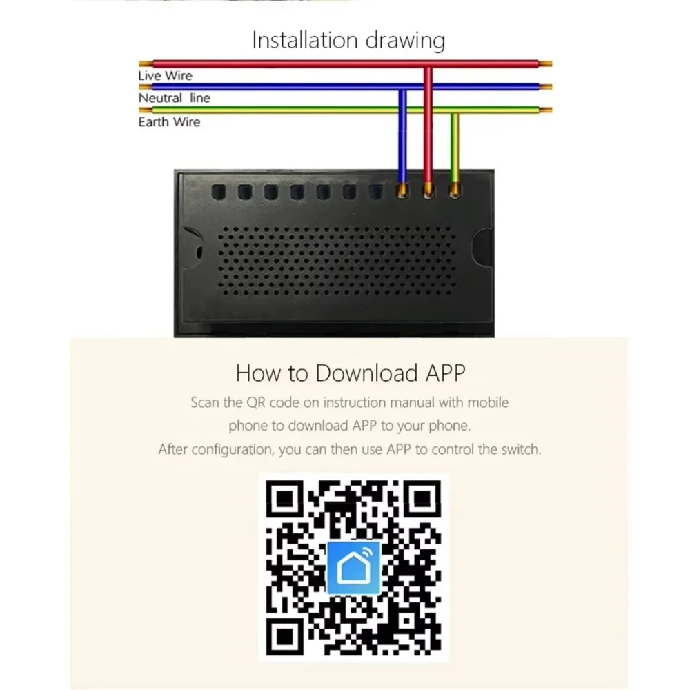 Shawader Smart WiFi UK Socket Intelligent USB Type-C PD 20W Touch Control Electricity Monitoring,Voice Control,Alexa Google Home