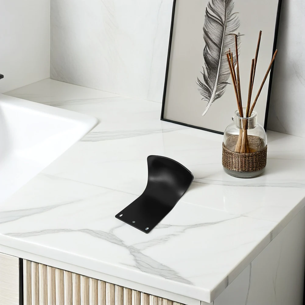 

3 Pcs Tray Soap Dispenser Water Stand Hourglass Drip for Automatic Black Catcher Beverage