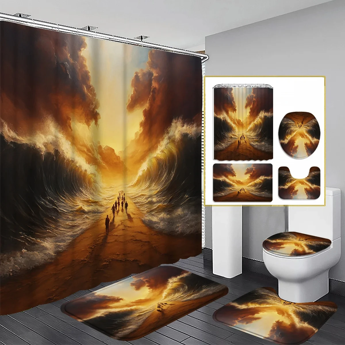 4Pcs Fantasy Ocean … - image
