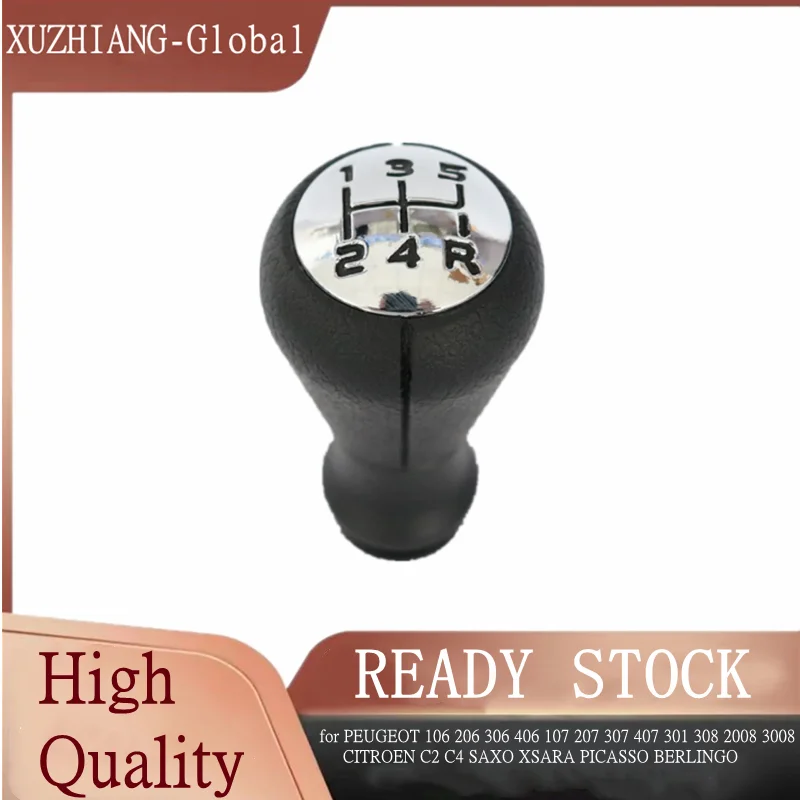 

Gear Shift Shifter Knob for PEUGEOT 106 206 306 406 107 207 307 407 301 308 2008 3008 CITROEN C2 C4 SAXO XSARA PICASSO BERLINGO