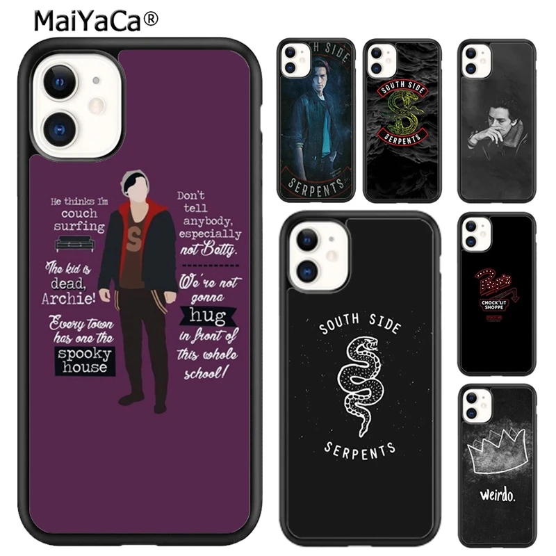 MaiYaCa American TV Riverdale Jughead Jones Phone Case For iPhone 16 15 SE2020 6 7 8 plus 11 12 mini 13 14 pro max  coque