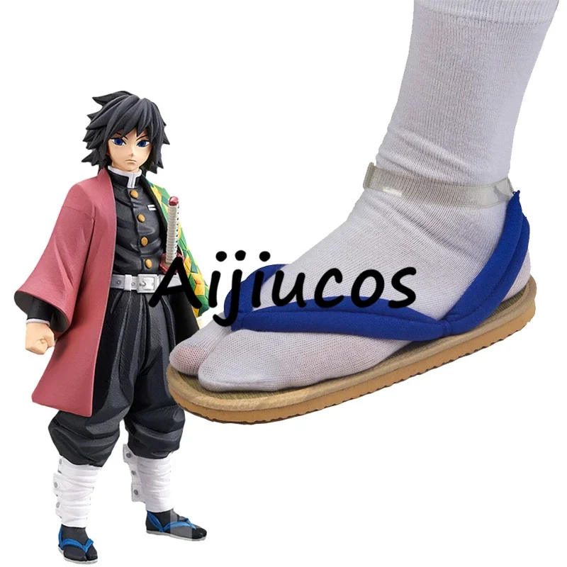 Anime Demon Slayer Kamado Nezuko Tanjirou Kochou Shinobu Zenitsu Cosplay Shoes Halloween Party Sandals Slippers For Unisex - view 5