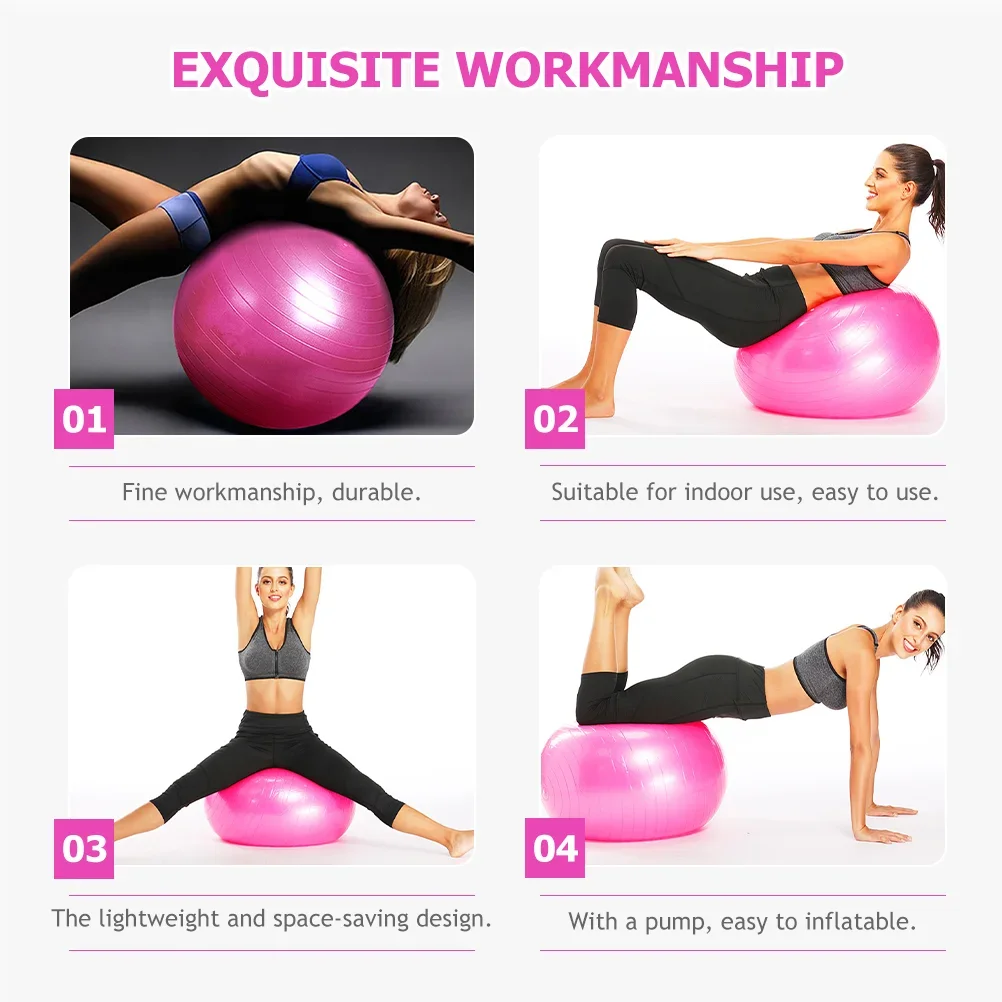 Stability Ball Chair Yoga  Exercise Pregnancy Birthing Thicken Gym Workout Balls Pvc Fitness