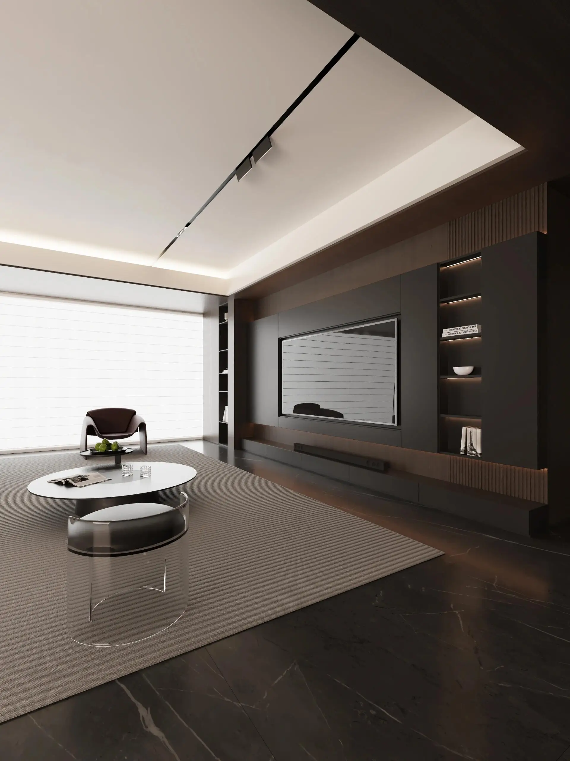 Tv Wall Units Designs In Living Room Modern Wall Unit Tv Cabinet Modern Design Tv Stand And Coffee Table - Image 5