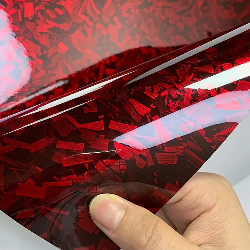 

Car Carbon Fiber Vinyl Film Matte Effect High Gloss Motorcycle Automobile Body Stickers Forged Carbon Fiber Wrap Foil Sticker