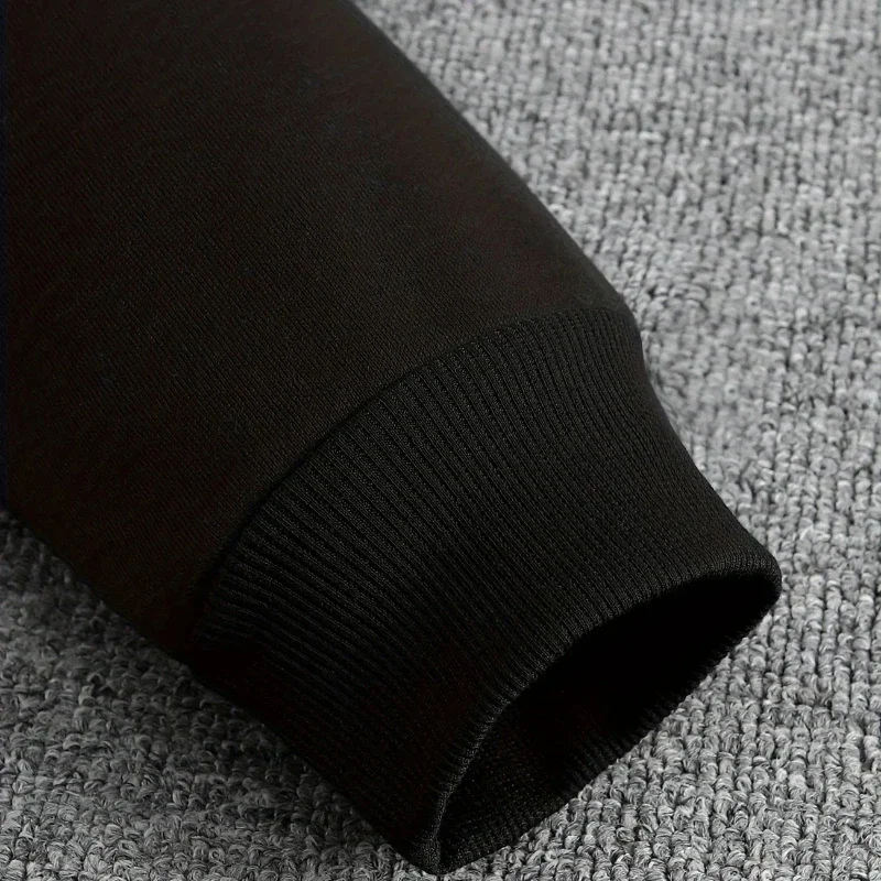 가을 순색 코튼 플리스 커플 후드 플레임 플리스 재킷 트렌디한 남녀 공용