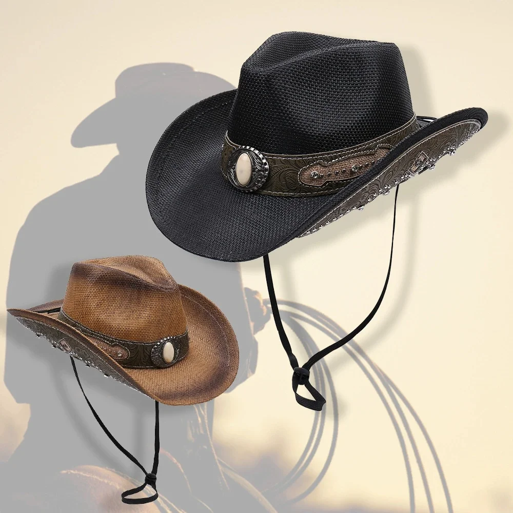 unisex-fashionable-retro-boho-western-denim-hat—versatile-jazz-hat-for-outdoor-travel-and-sun-protection