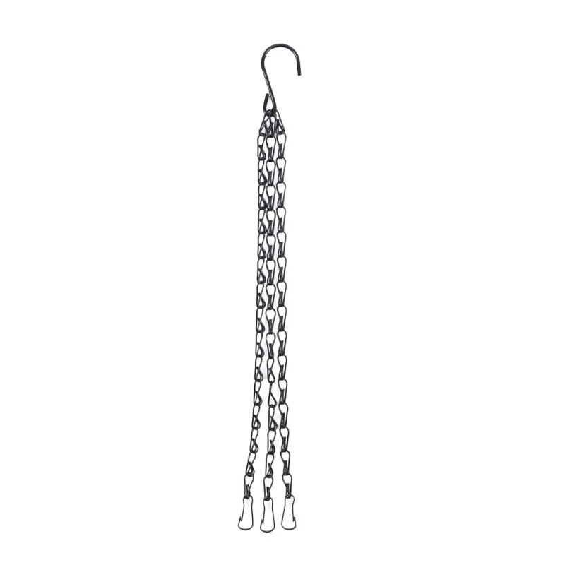 

Versatile Iron Plant Hanger Imitation RattansHanging Flower Pot Chains for Bird Feeders Lanterns Plant Basket Decorative