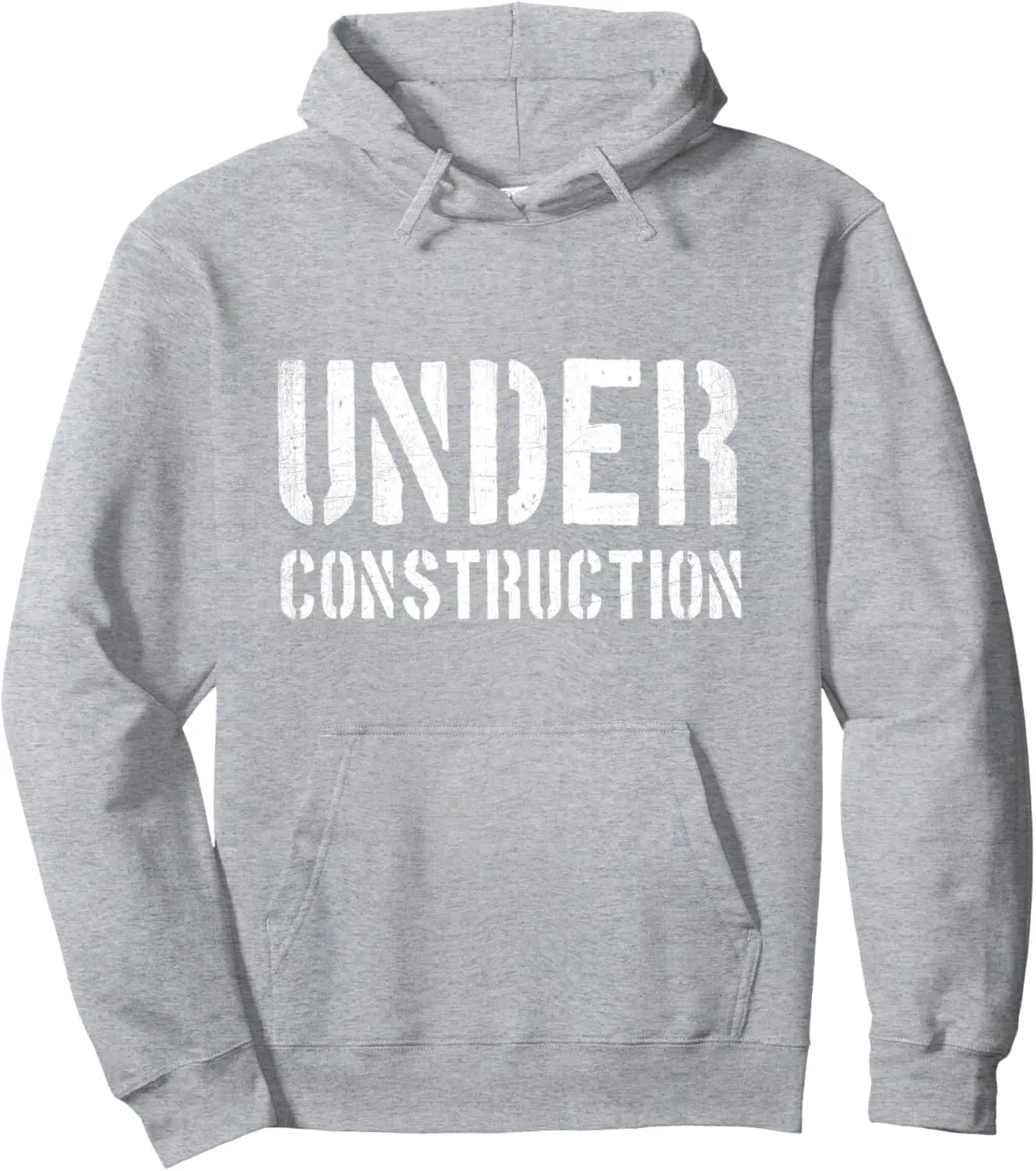 Funny Workout Hoodie Funny Gym Apparel Under Construction Unisex Autumn Streetwear Hoodie Women Men Clothing Funny Hoodie