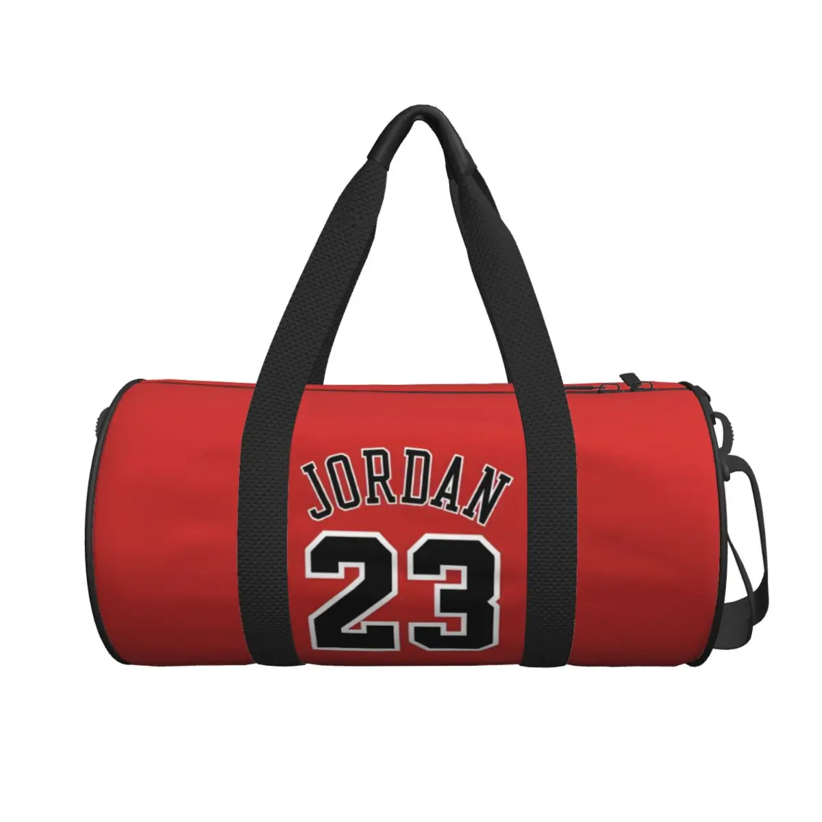 Classic Basketball Num.23 J-Jordan Round Large Capacity Travel Duffel Bag Tote Large Capacity Weekender Gym Sport Holdall