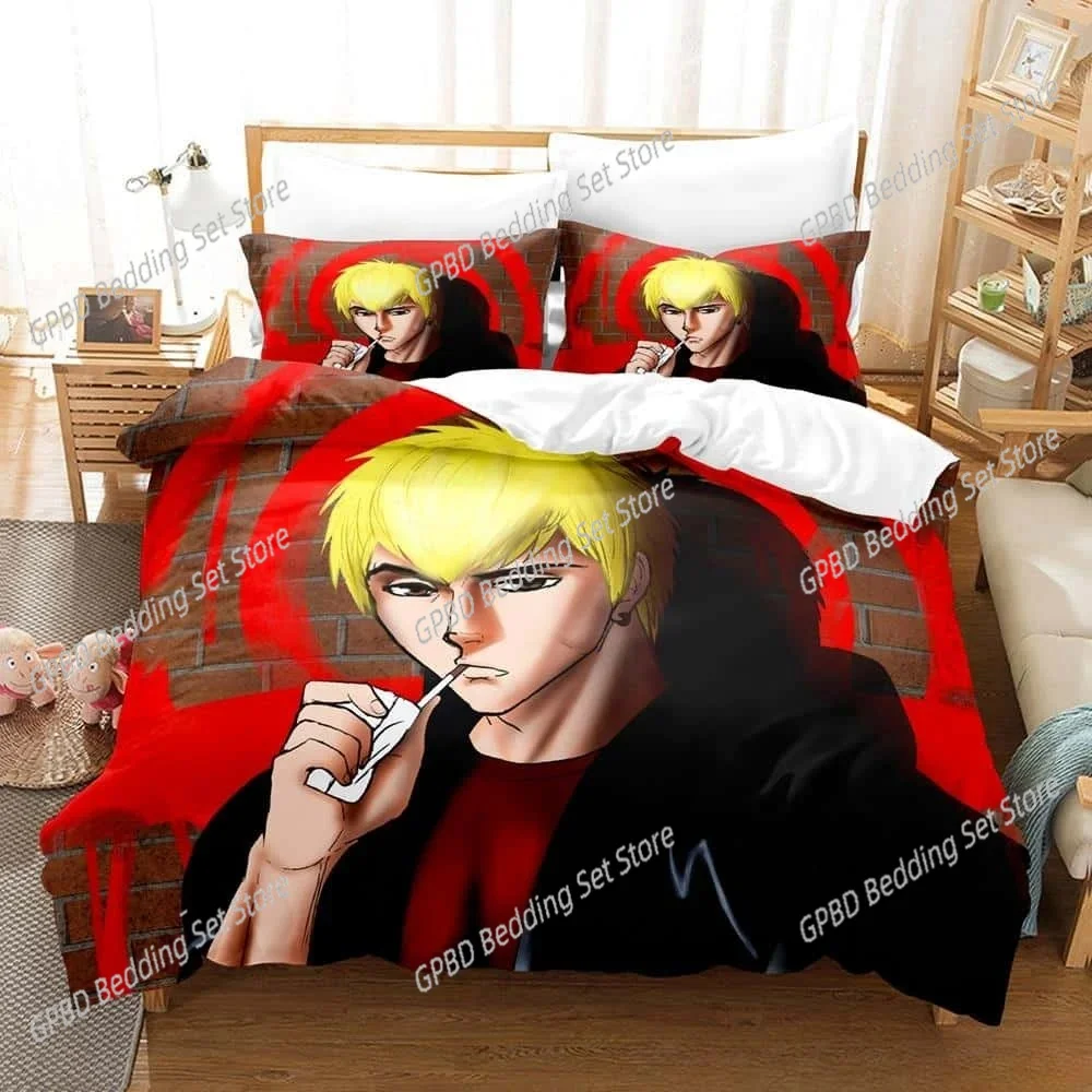 

Fashion Anime Great Teacher Onizuka GTO Bedding Set Single Twin Full Queen King Size Bed Set Adult Kid Bedroom Duvet cover Sets