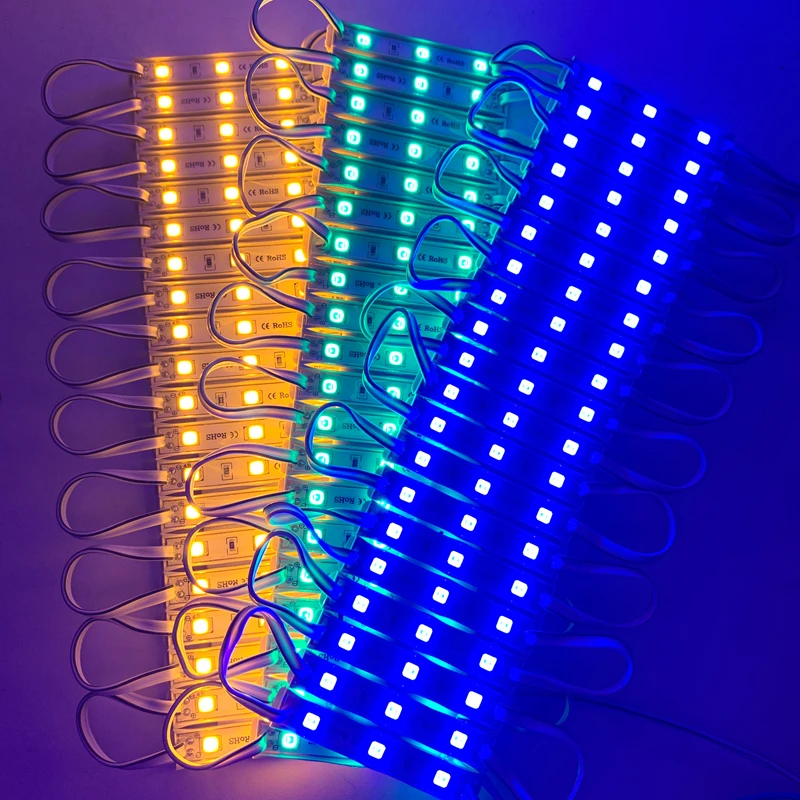 200 قطعة DC12V LED مصابيح وحدة مصلحة الارصاد الجوية 5054 السوبر مشرق في الهواء الطلق إضاءة خلفية مقاومة للماء لمتجر تسجيل صندوق الضوء الإعلان الديكور
