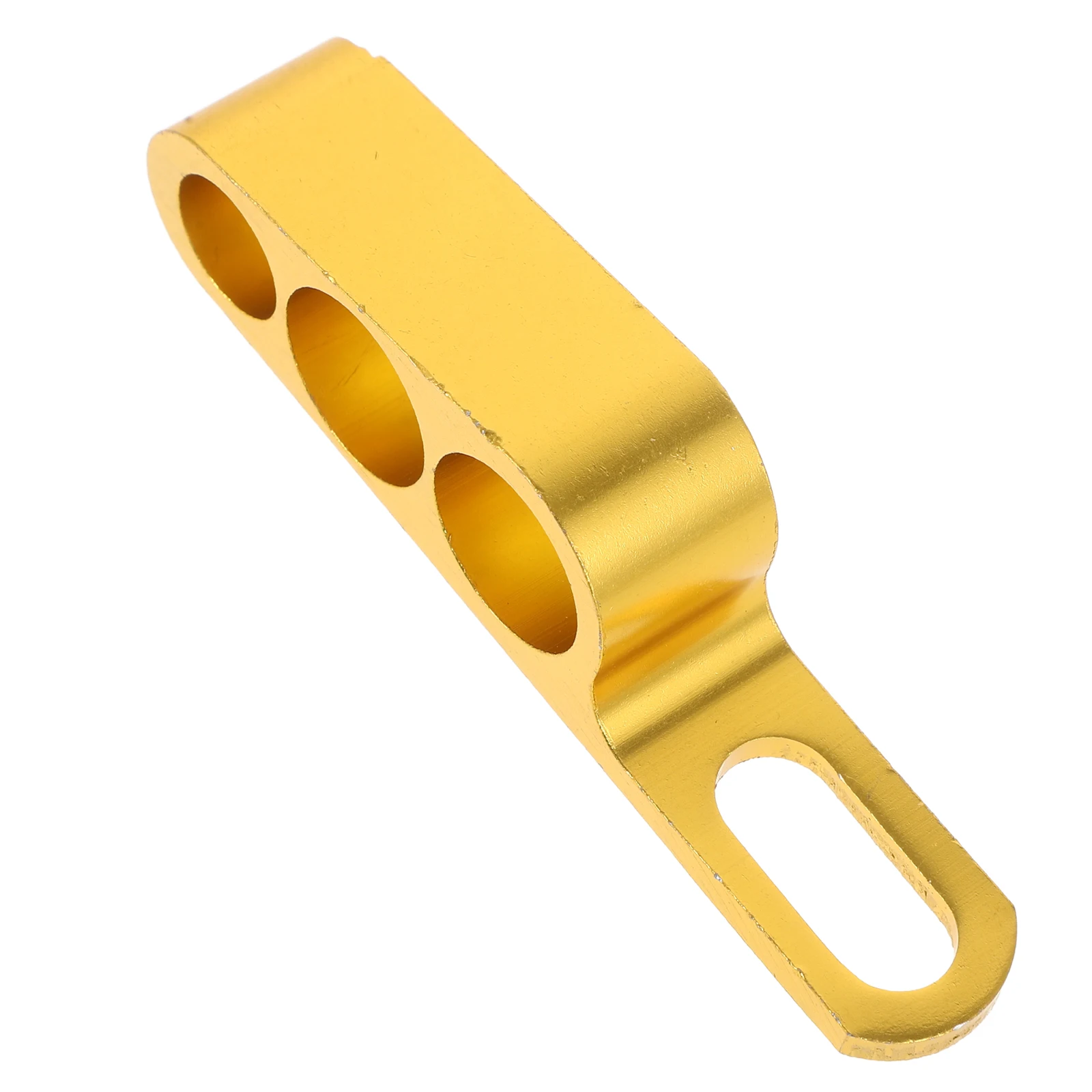 

Motorcycle Oil Pipe Bracket Three Hole Line Clamp Aluminum Alloy Durable Brake Cable Mounting Clip Universal Fit For