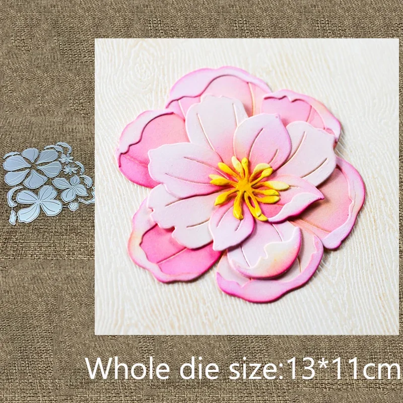 

New Design Craft Metal stencil mold Cutting Die flower leaves frame scrapbook die cut Album Paper Card Craft Embossing