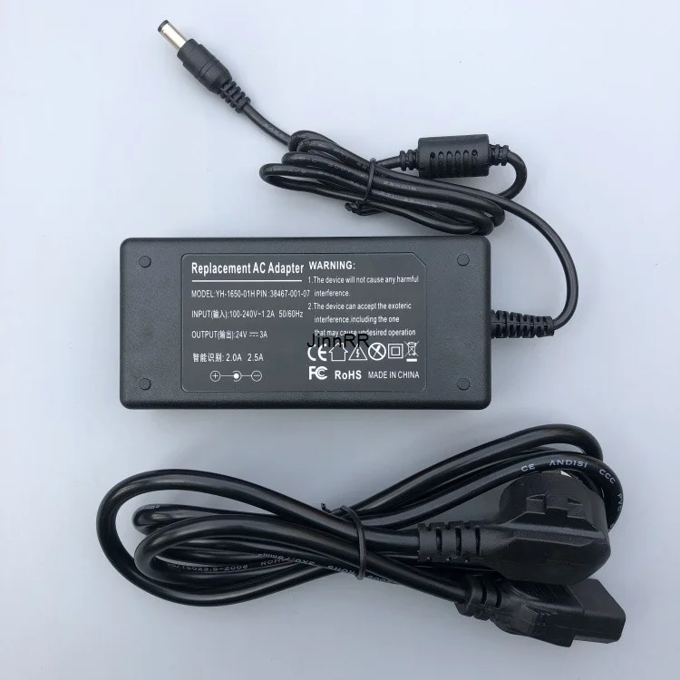 

Vertical bar code printer power supply cp-3140l cp-2140 24V 2.5A power adapter wire feeding