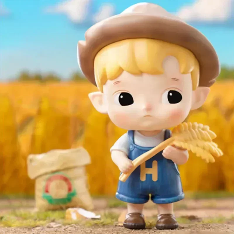 POP MART 하치푸푸 마이 리틀 히어로 시리즈 정품 미스터리 박스 블라인드 박스 추측 백 장난감 인형 귀여운 데스크탑 장식품 컬렉션 선물