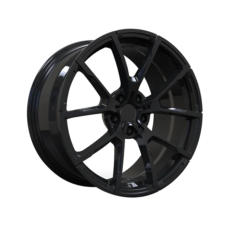 Clear alloy wheel rims car wheels customized aluminum for bmw 19 black wheels