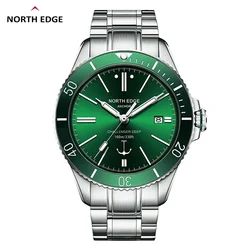 Waterproof Mens Mechanical Watch Automatic Casual Watches Scratchproof Sapphire Glass Stainless Steel Band Watch Gift Men