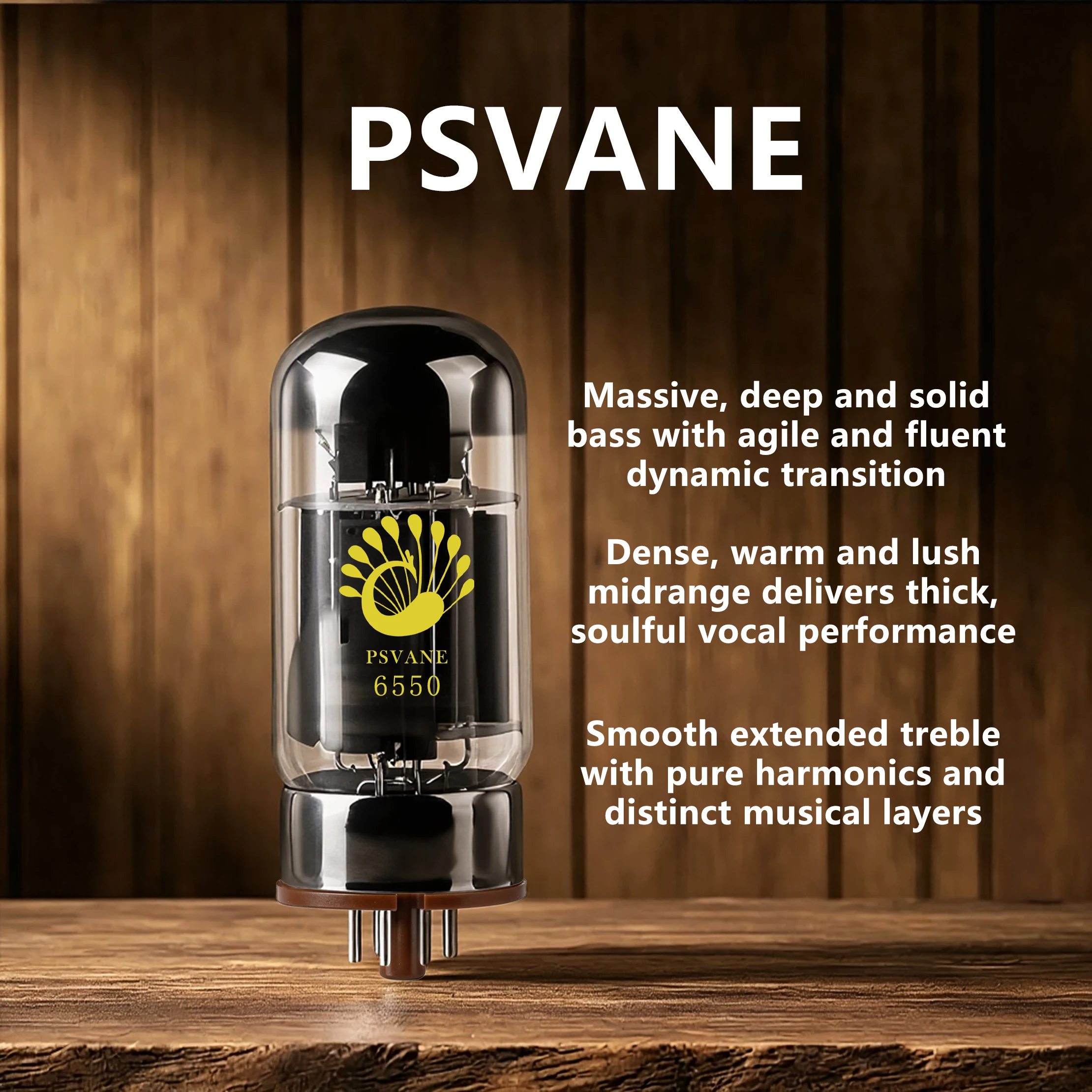 PSVANE 6550 Vacuum Tube-OLDCHEN,Drop-in Replacement for KT88C/KT88/6550, Hi-Fi Audio Tube Amplifier