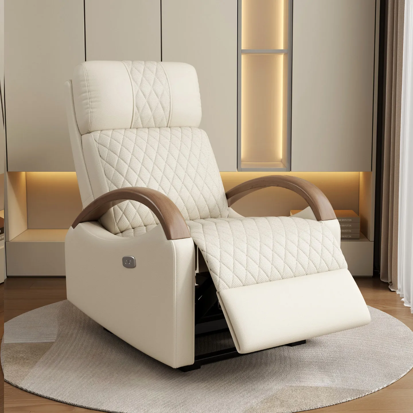 YFY electric multi-functional single massage rocking reclining chair bedroom living room casual sleeping lazy sofa