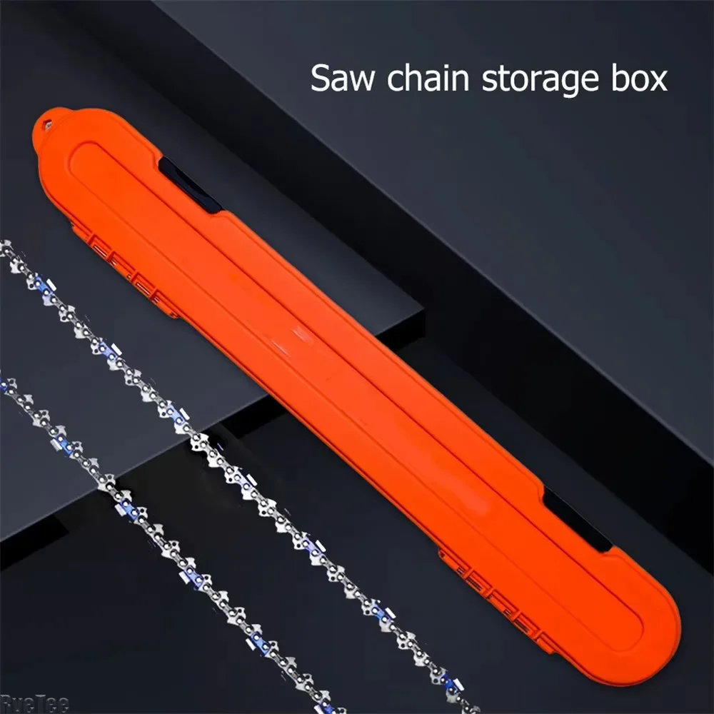 Portable Saw Chain Storage Box Chainsaw Locker Carrying Organizer Cover Case Holder Chainsaws Storage Carry Boxs
