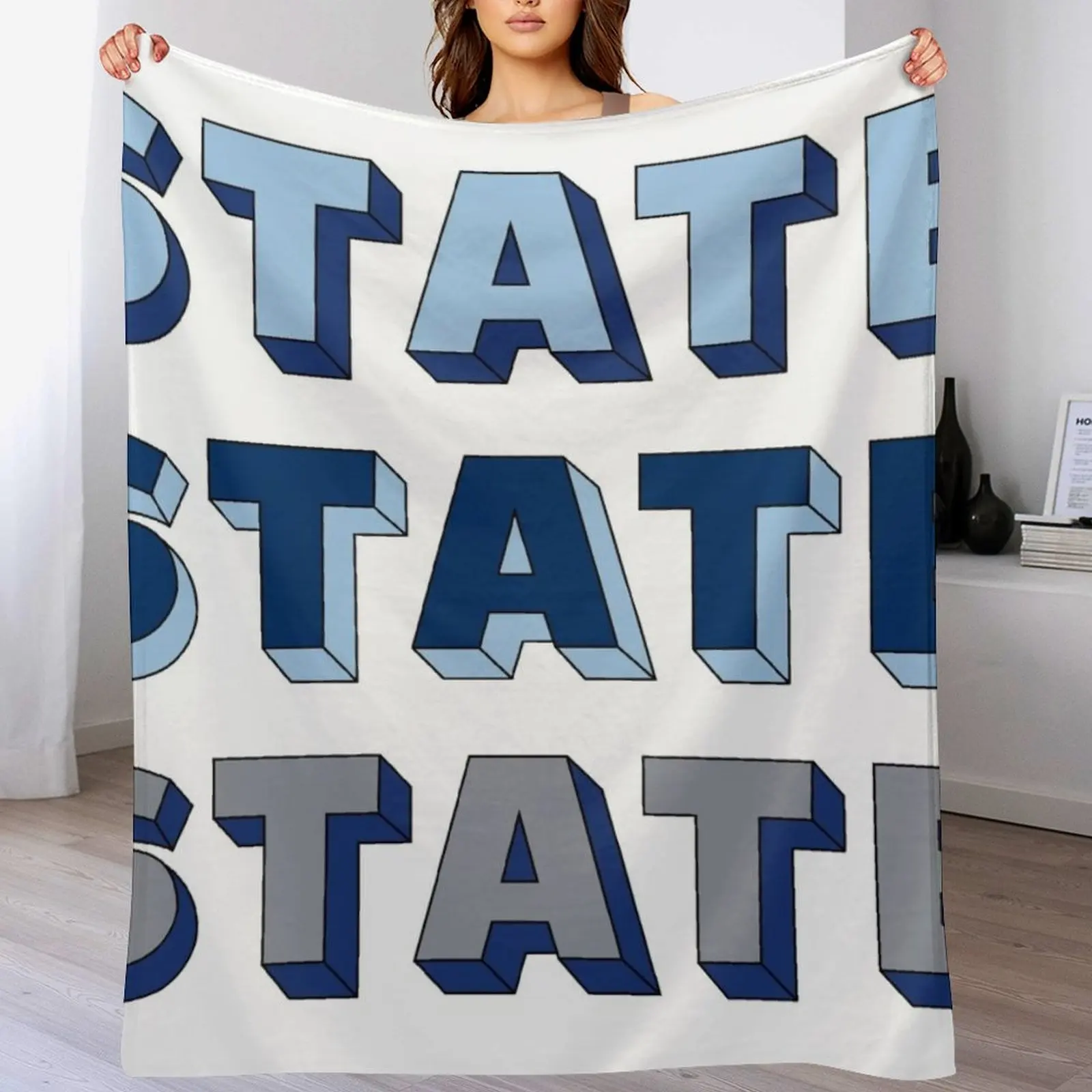 Belle couverture lestée,