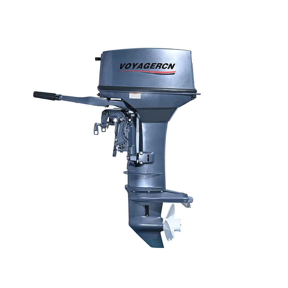 

40HP Water Cooled Outboard Motor with Remote Control and Manual Dual Operation for Leisure Boats
