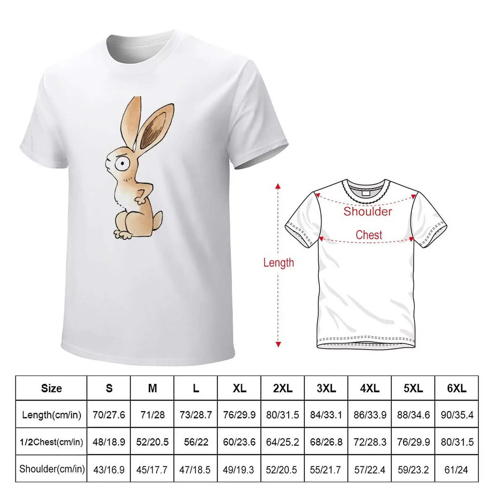 Annoyed Medieval Rabbit T-Shirt summer top Short sleeve tee korean fashion mens graphic t-shirts funny