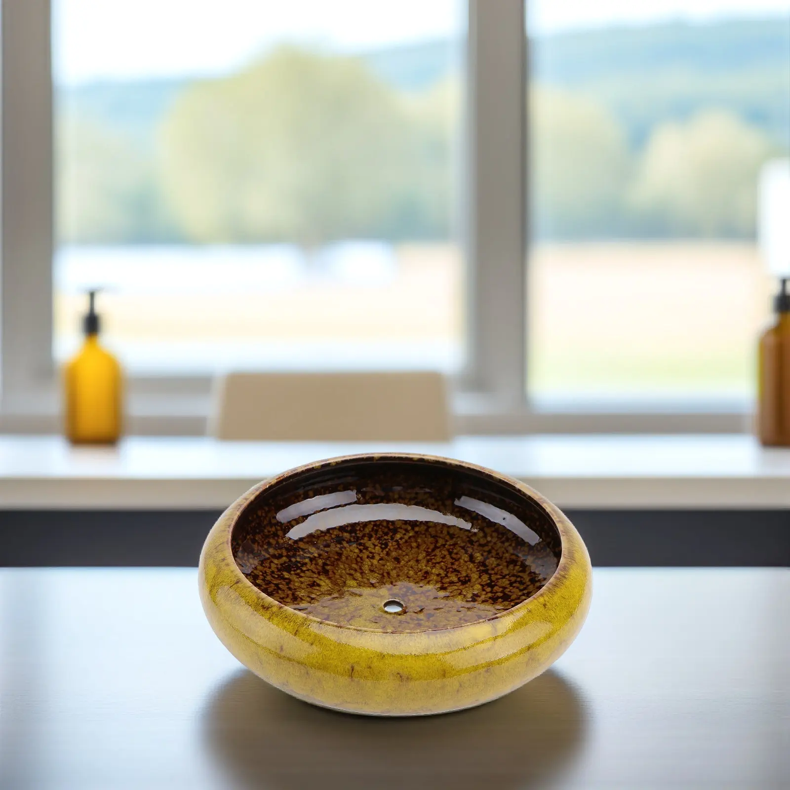 

1Pcs Ceramic Flower Pot Modern Hydroponics Design Suitable for Indoor Outdoor Decoration Creative Garden Supplies for Plants