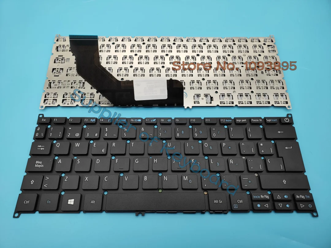 

NEW For Acer Aspire S13 S5-371 S5-371T Swift SF113-31 Laptop Latin Spanish Keyboard Black