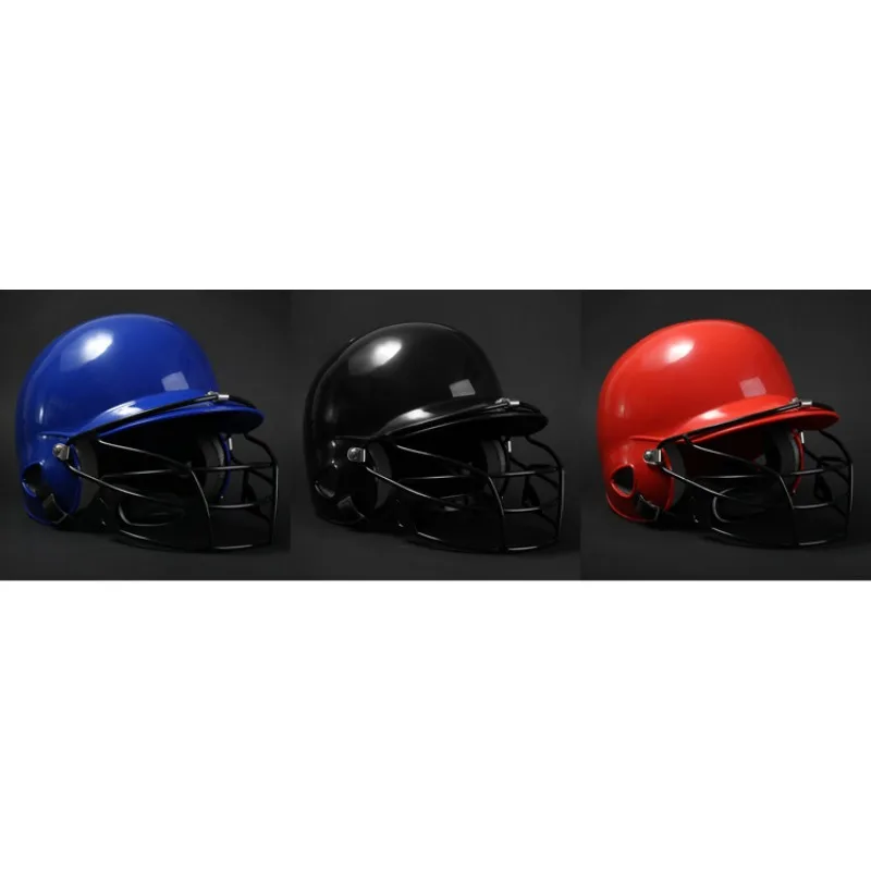 Baseball helmet for teenagers, children, adults, baseball, softball, hard hitting helmet, multi ribbon face mask