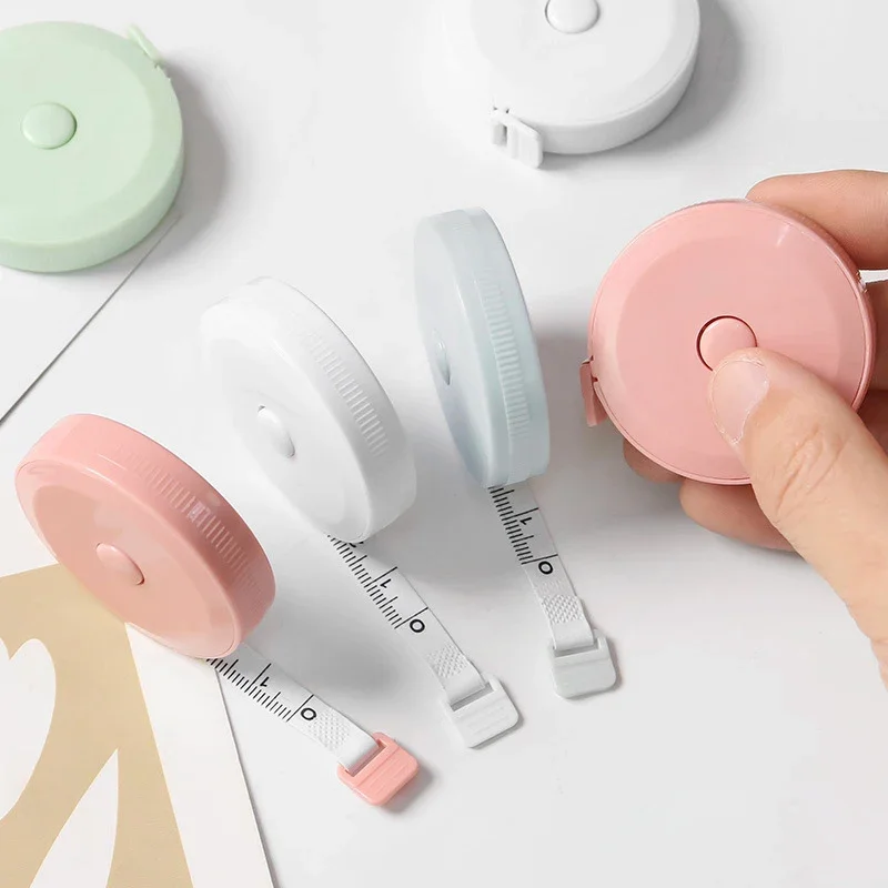 150cm Soft Measure Tape Double Scale Body Ruler for Weight Loss Flexible Medical Body Measurement Sewing Tailor Craft Office