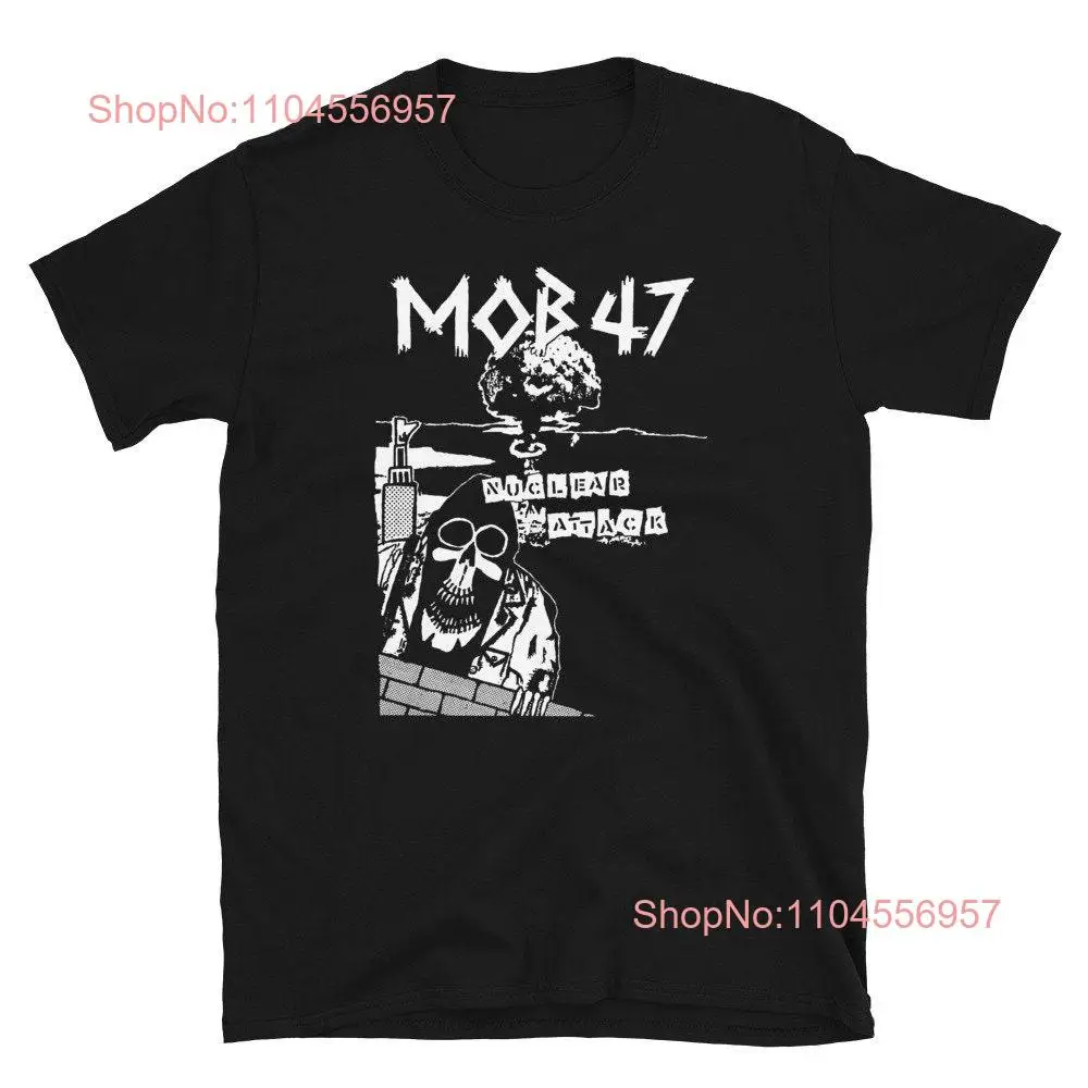 MOB 47 Camiseta de ataque nuclear de manga larga o corta