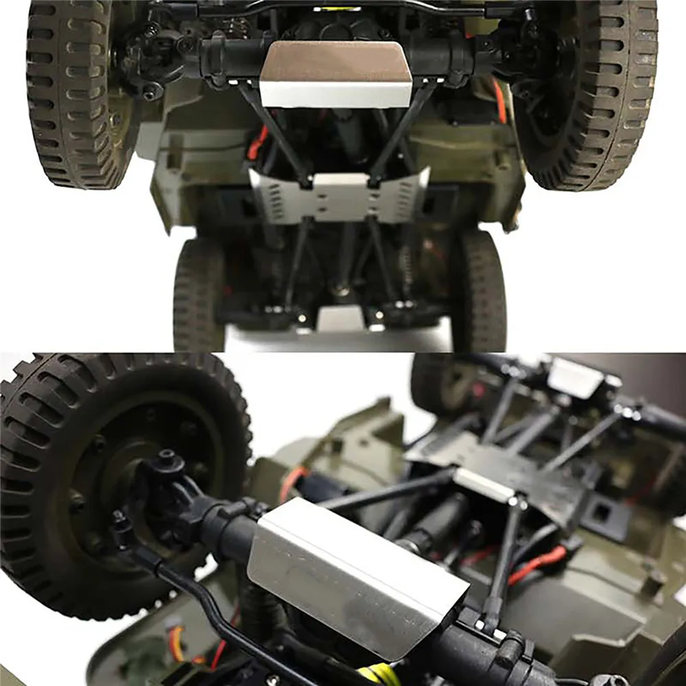 Plaque de protection en acier inoxydable, armure de châssis pour FMS 1/6 1941MB, modèle de grimpeur, jouet, pièce de mise à niveau de voiture, accessoire
