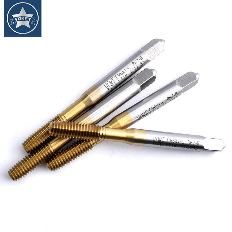 HSSE-M42 JIS Standard Metric Left Hand With Tin Roll Forming Tap M2 M2.3 M2.5 M3 M3.5 M4 M5 M6 M8 M10 Machine Screw Thread Taps