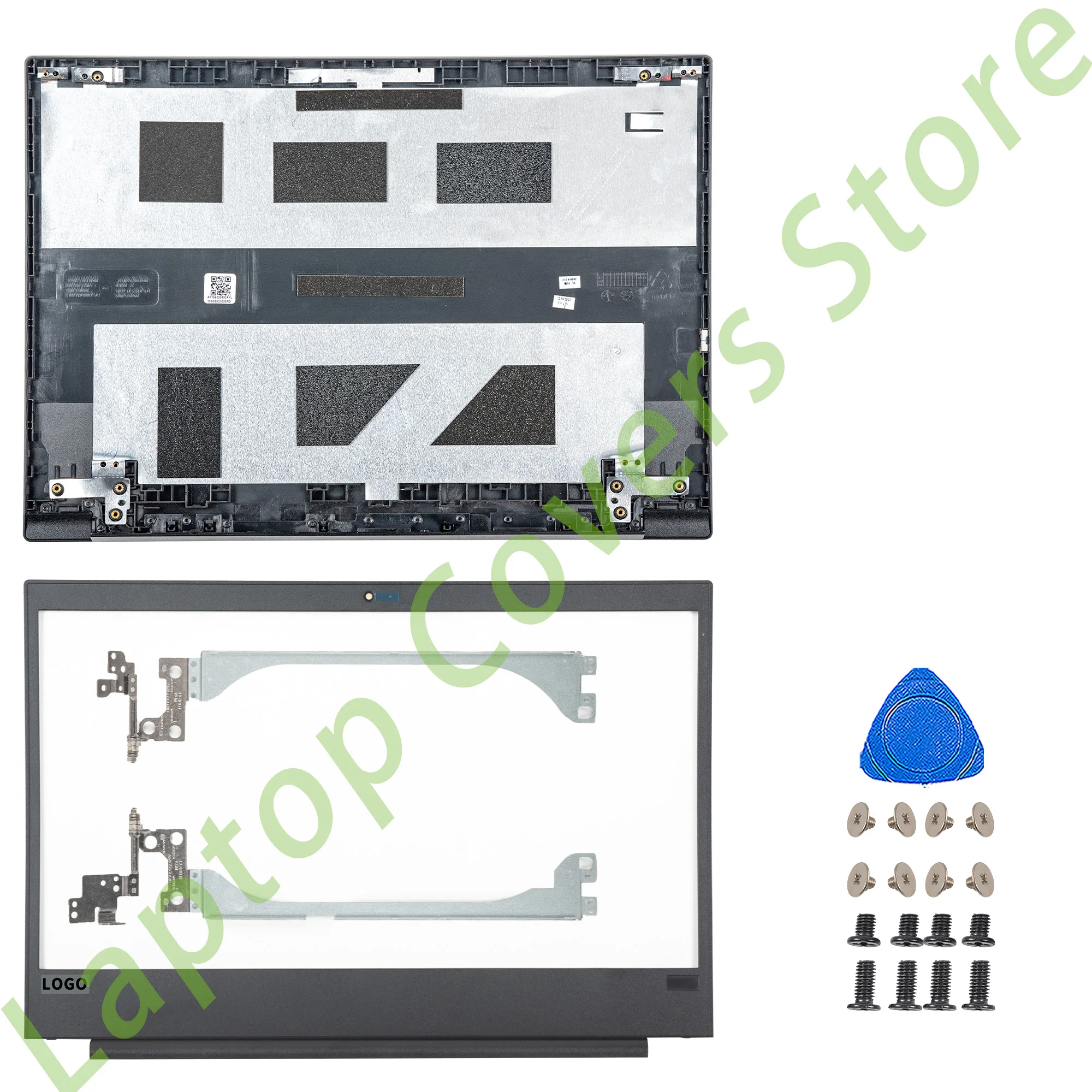 

NEW Cases For ThinkPad E480 E485 E490 E495 LCD Back Cover Front Bezel Hinges Laptop Parts Replace Black 14inch