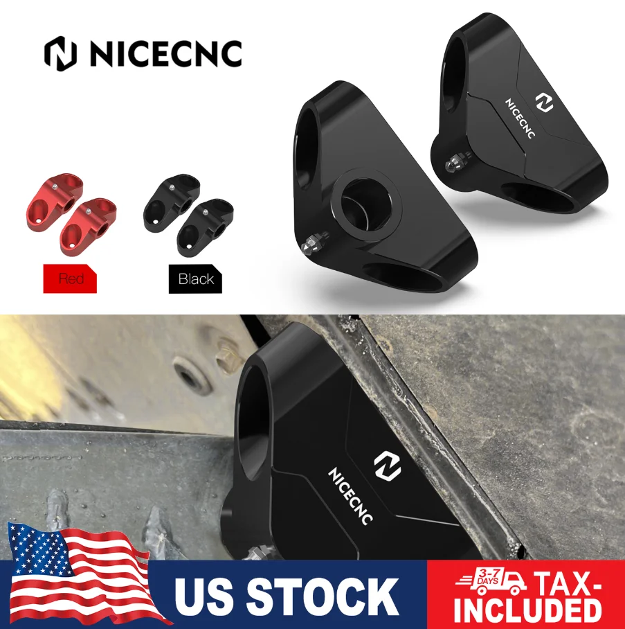 

For Can-Am Defender bed hinges Aluminum 2PCS Support Pivot For Can-Am Defender HD8 HD10 HD5 Max Commander 1000R UTV Accessories