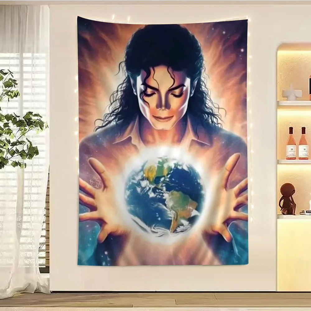 

Michael Jackson Hanging Bohemian Tapestry Hanging Tarot Hippie Wall Rugs Dorm Home Decor