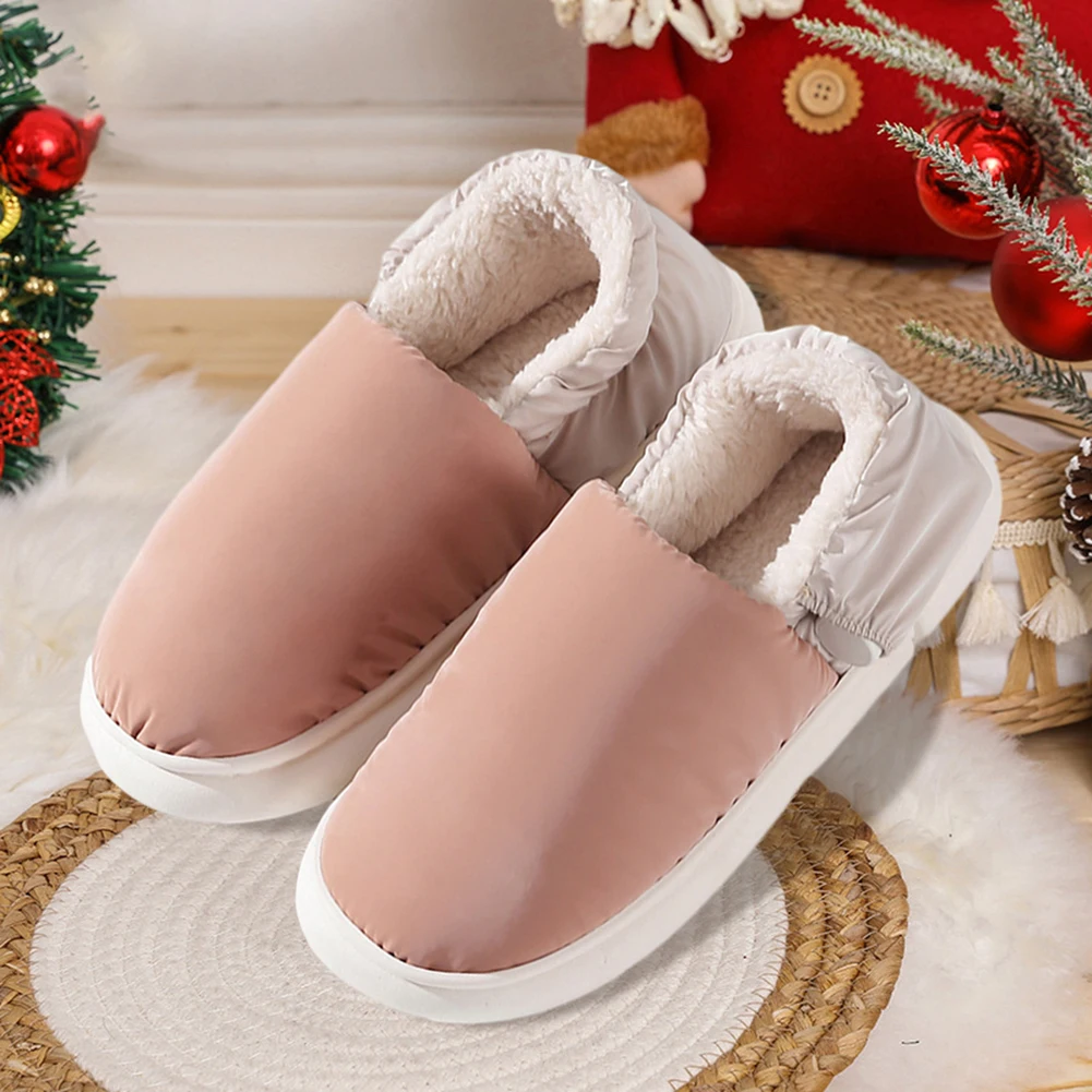 Unisex Electric Heating Slippers with 3 Heating Levels USB Heated Slippers Rechargeable Foot Warmer House Shoes for Winter