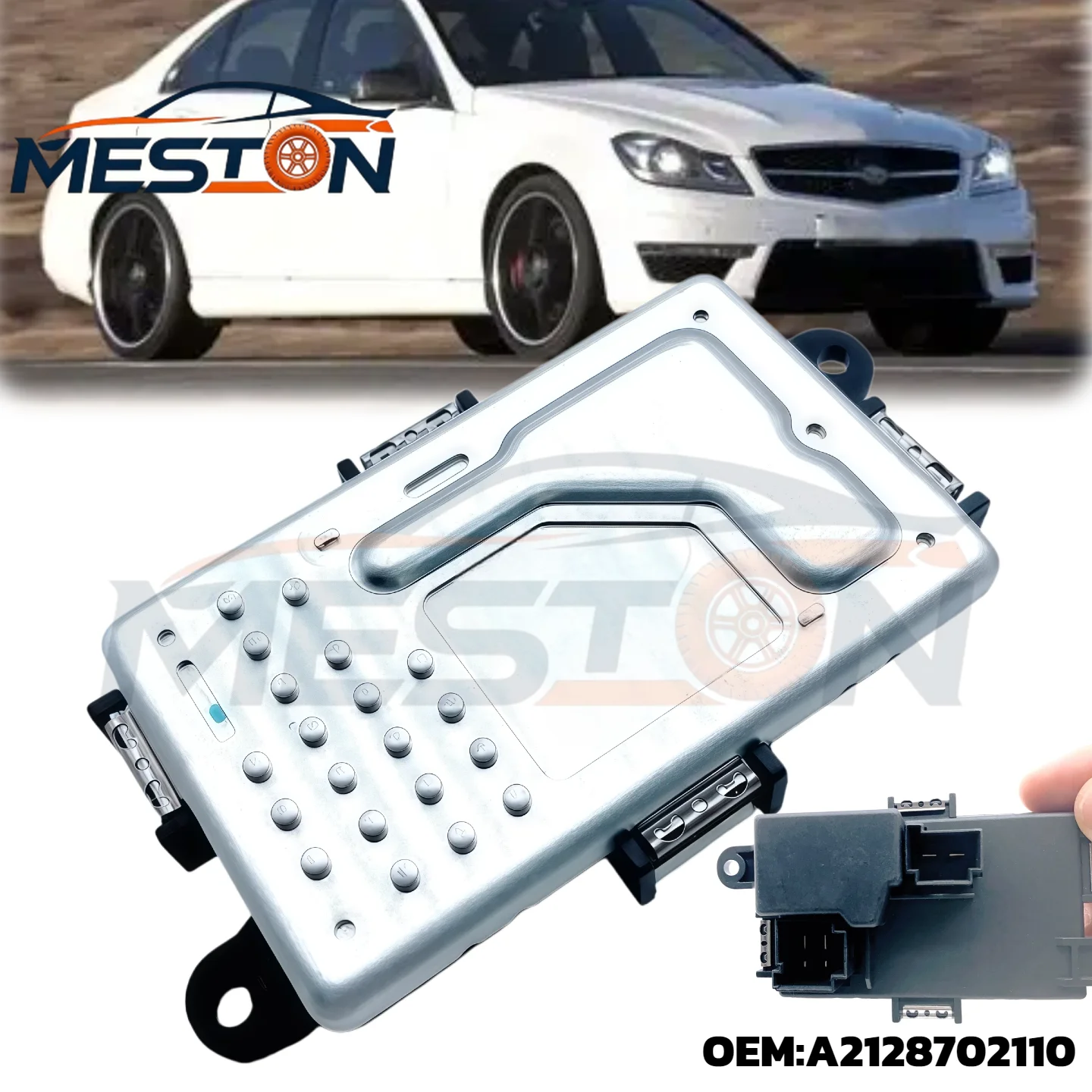 

Brand New OEM A2128702110 Car Heater Blower Motor Resistor For MERCEDES W204 W207 W212 W218 W231 2128702110 351321651