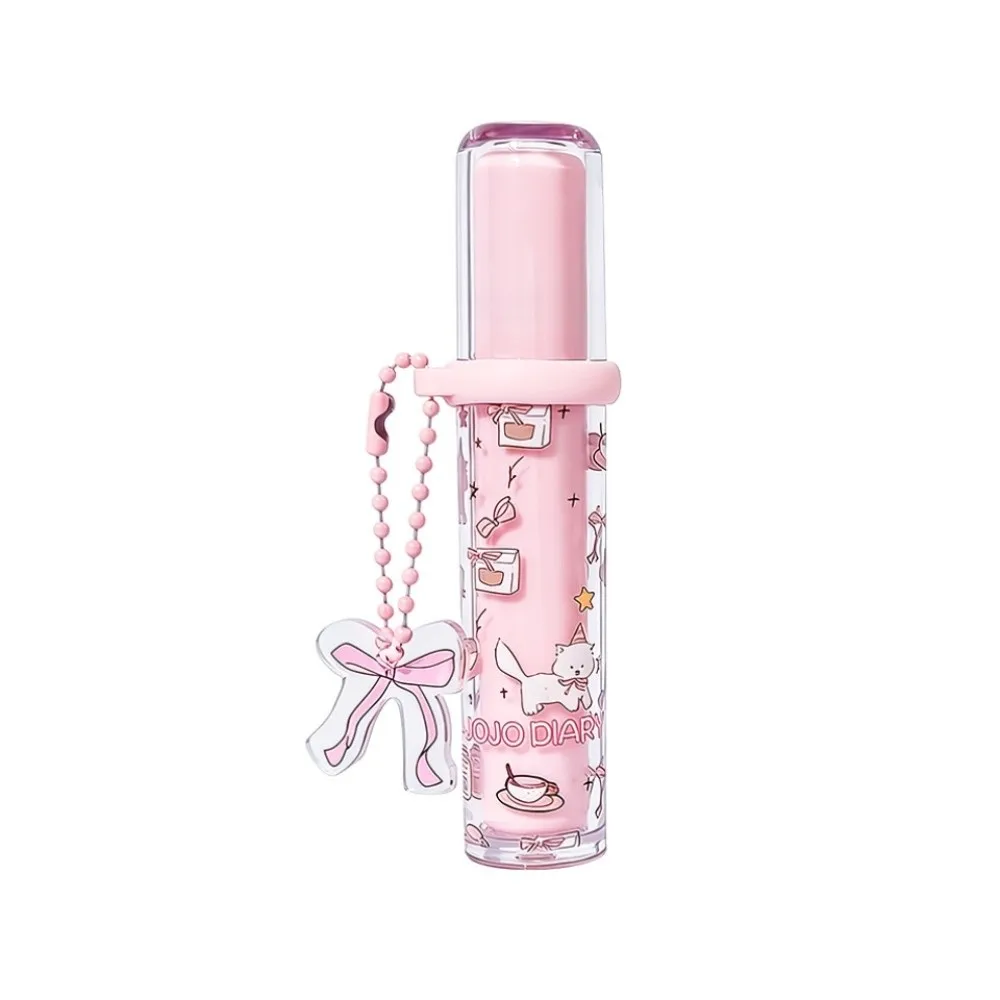 New 6 Colors Mirror Lip Gloss Non-stick Cup Long Lasting Tinted Lip Glaze Smooth Clear Jelly Lip Oil Lip Makeup