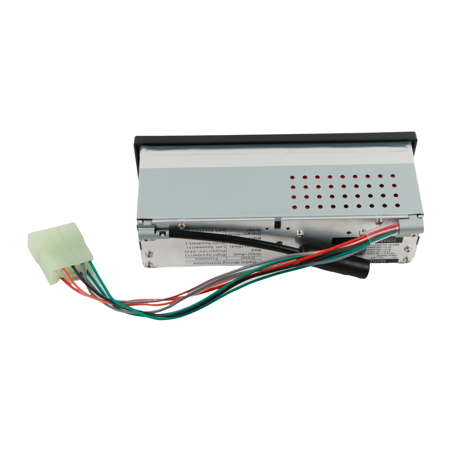 Universal Car Bluetooth Radio for Excavator 24V