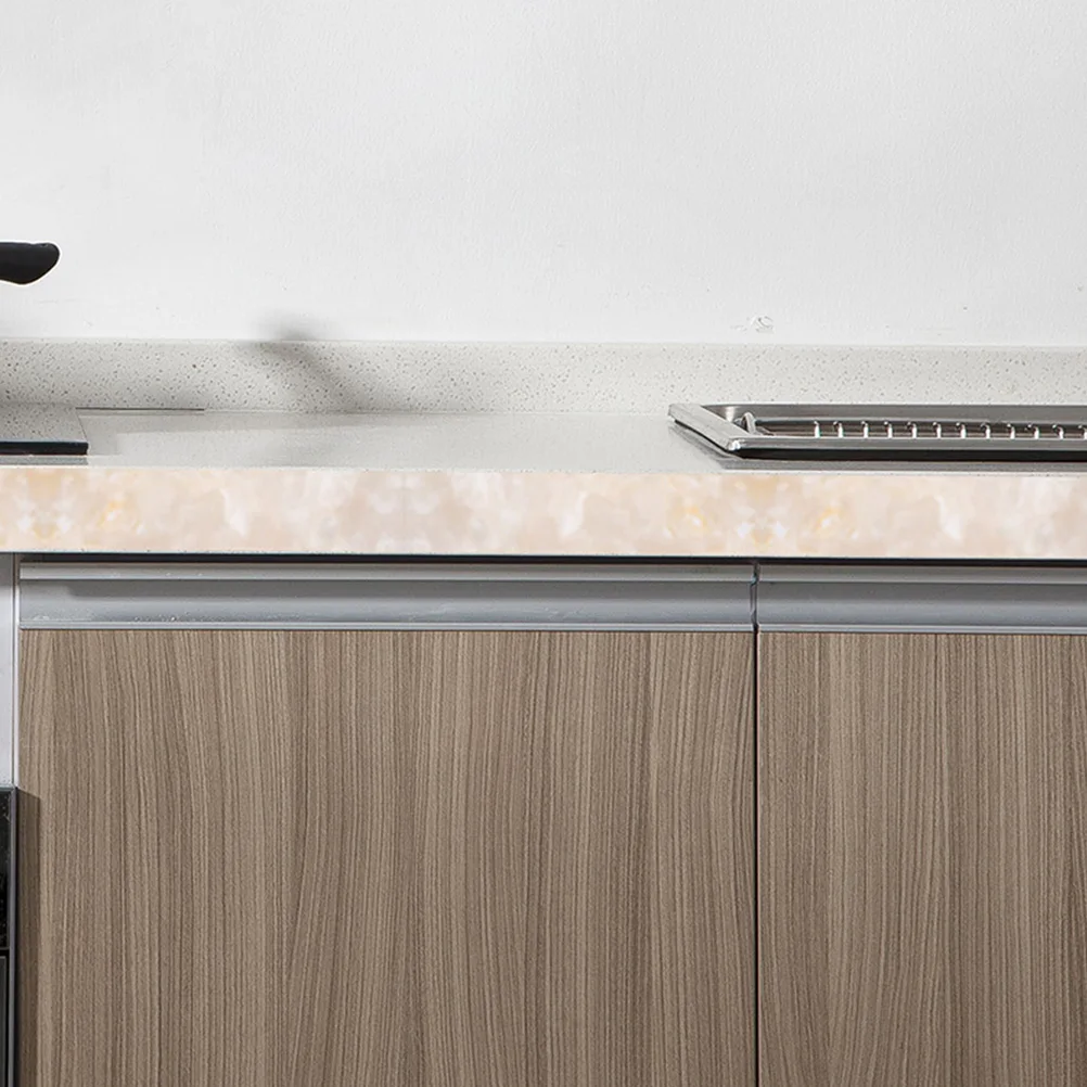 2 لفات من الرخام ذاتية اللصق غطاء لوح التفاف مرن لتزيين جدران اللوح وخلفية غرفة المعيشة #3