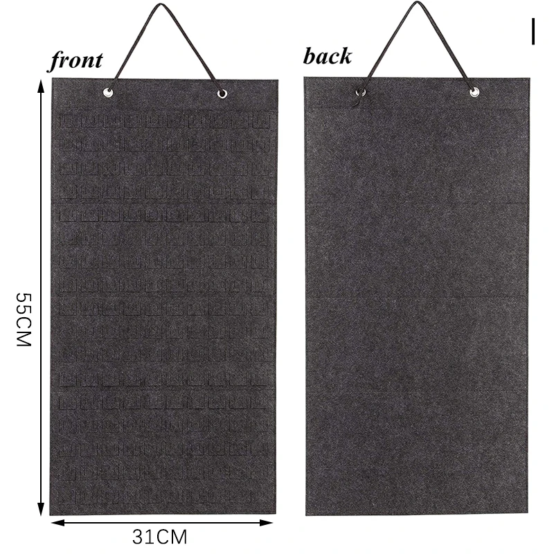 Soft Felt Hanging Organizer for Earrings & Necklaces