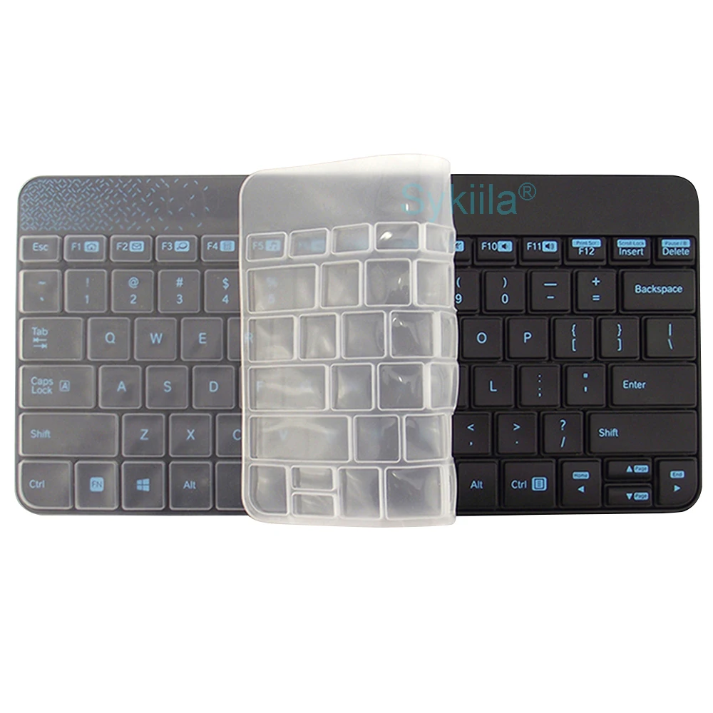 Keyboard Cover for Logitech K240 MK240 MK245 Nano for Logi Mechanical Wireless Protective Protector Skin Case Clear Silicone TPU